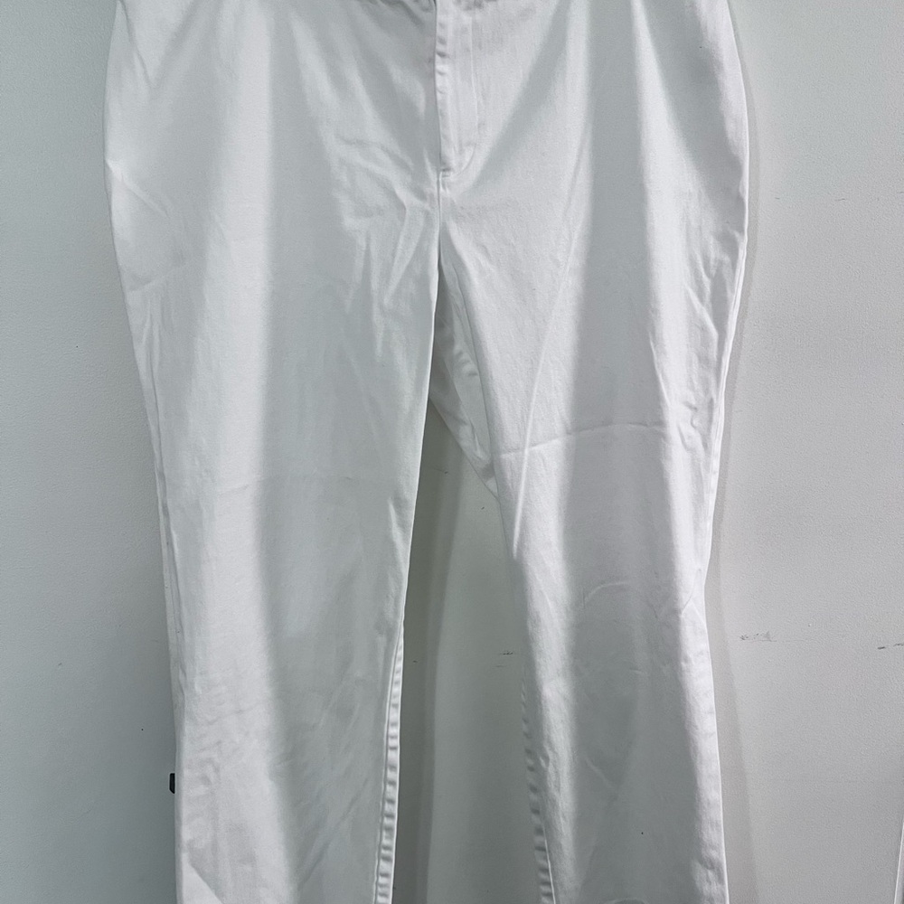 Ralph Lauren White Boot Cut Pants